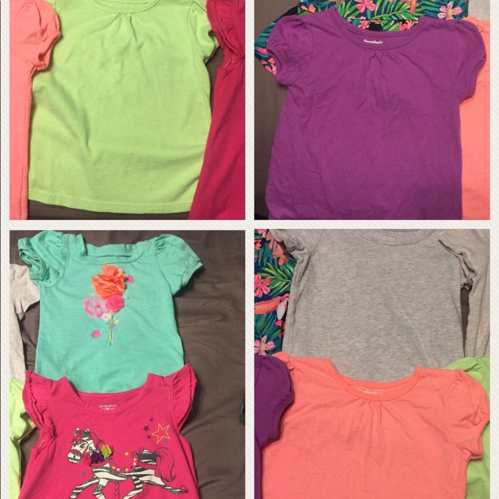 BUNDLE of 8 girls’ shirts size 3t!